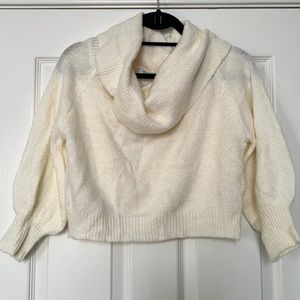 Cowl neck sweater